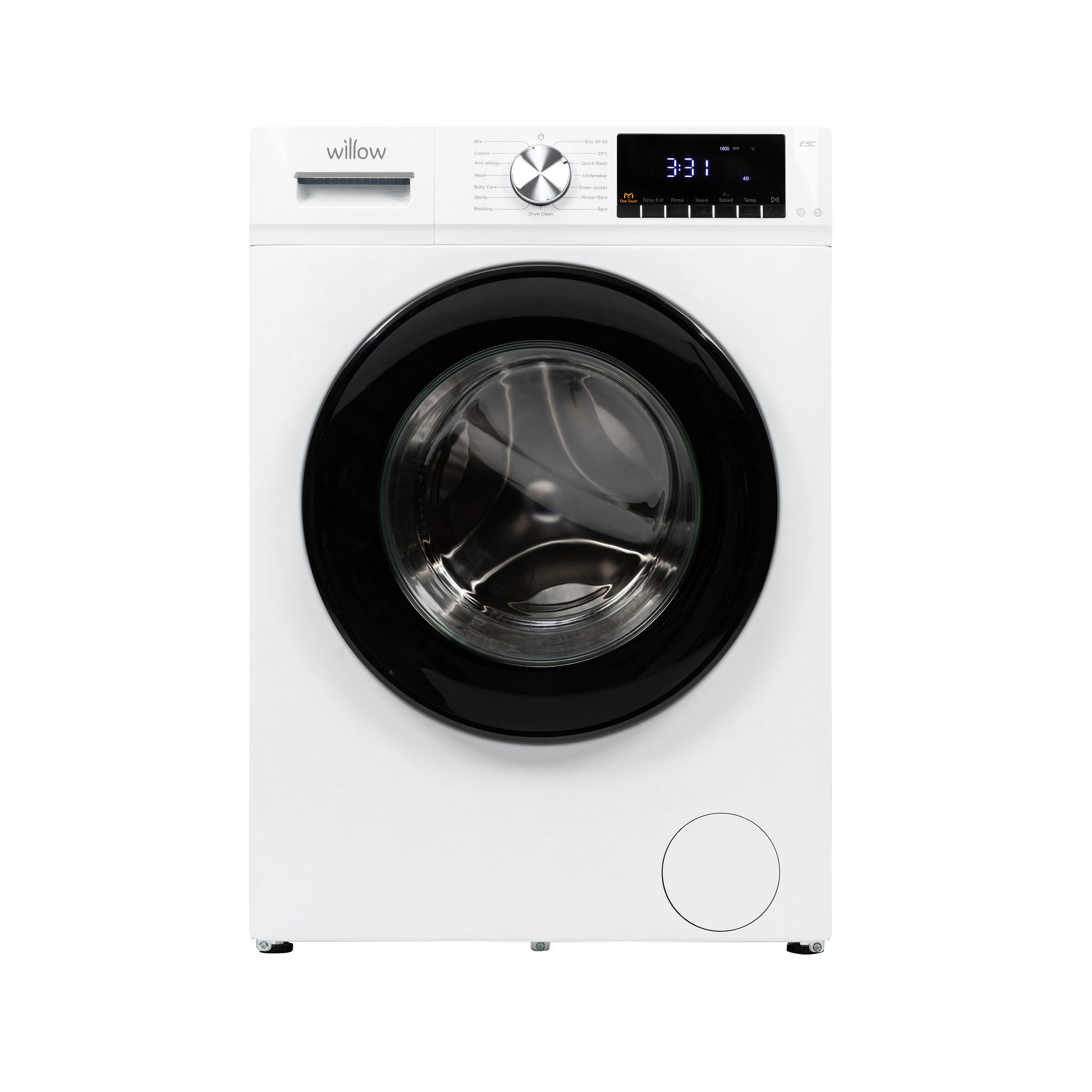 Willow 8kg Washing Machine WWM81400IW - White